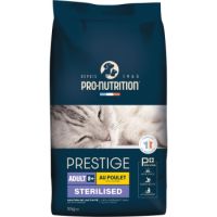 Pro Nutrition  Prestige Cat  Dry Food Adult 8+ Sterilised Chicken 10kg