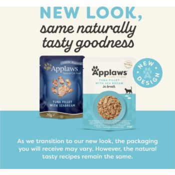  Applaws Cat Wet Food Tuna with Seabream 70g Pouch 