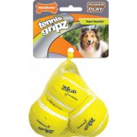Nylabone Play Tennis Ball Med 3pk 2.5in