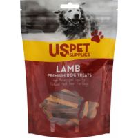 US Pet Short Sandwich Dog Treats with Lamb 100gm