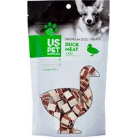 Us Pets Dog Treats Fish duck cube 1*1cm 100gm