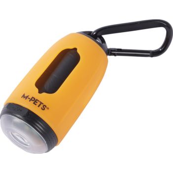  M-PETS Flash Led Poop Torch Orange 