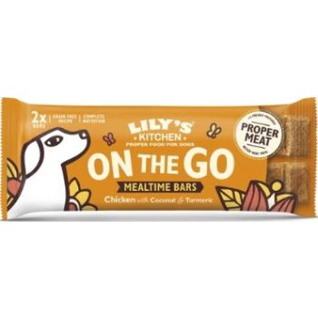  Lily's Kitchen Chicken on the Go Bars for Dogs - 40G 