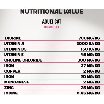 Myfood Adult Cat Wet Food Chicken Liver 100g 