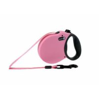 Adventure retractable leash, 5 m - Large - Pink
