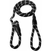 Woofy Nylon Slip Rope Leash Large Black