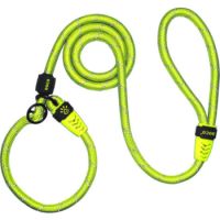 DOCO® Reflective Rope Leash Ver.2 - Slip On Collar Leash 5ft Ø13mm 120cm+30cm(L) S.Lime