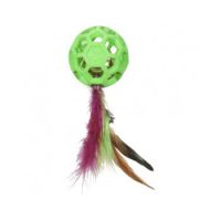 JW CATACTION FEATHER BALL WITH BELL