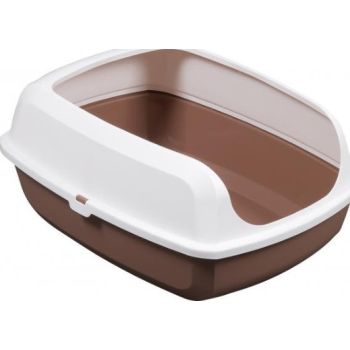  Pawsitiv Emma Classic Litter Tray - Essential - MSP B04 - Coffee - Large 