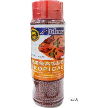  KW Zone Atlas Tropical Pellet Food[Weight - 230g 