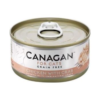  Canagan Chicken with Crab Tin Cat Wet Food 75g 