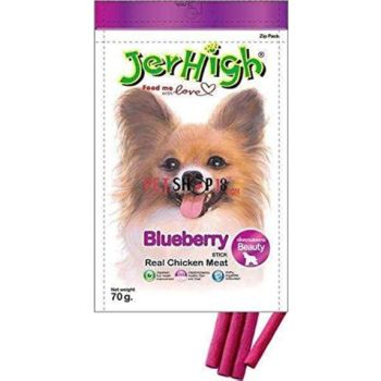  Jerhigh Blueberry Stick Dog Food - 70 gm 