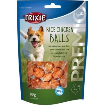  Trixie Premio Rice Chicken  Balls Dog Treats - 80G 