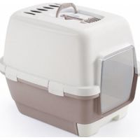 Pawsitiv  Emma Clever Clean  Cat Litter And  Toilet Box Coral Pink   58x45x48cm