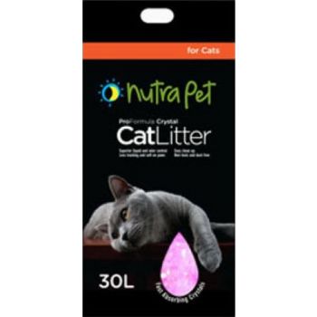  Nutrapet Cat Litter Silica Gel 30L 20KGS- Scented Lavender 