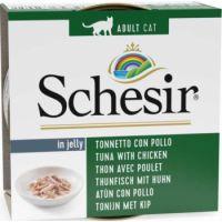 Schesir Cat Wet Food-Tuna With Chicken Fillets