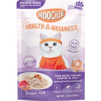  Moochie Tuna Recipe Topping Lobster In Jelly Cat Food for Health Wellness & Fitness 70g 