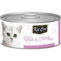 Kit Cat Wet Food TUNA & CRAB 80g