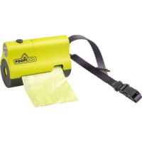 Duvo+ Poopi Dog LED Poo Bag Dispenser (Lime Color)