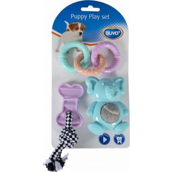  Duvo+ Puppy Toys TPR Play Set 12 - 16 - 9,5cm Mixed Colors 