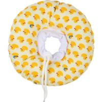 Cozy Paws Soft Pet Recovery Collar-Yellow Duck Medium