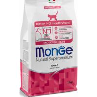 Monge Cat Dry Food  Monoprotein Kitten Beef 1.5KG