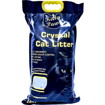  KITTY PAWS CRYSTAL SILICA CAT LITTER-16L 