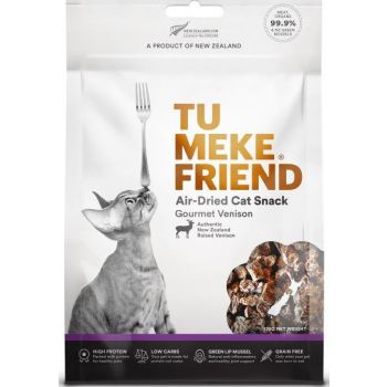  Tu Meke Friend Air Dried Cat Snack Gourmet Venison 120g 