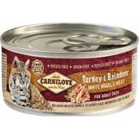 Carnilove - Turkey & Reindeer For Adult Cats 100g
