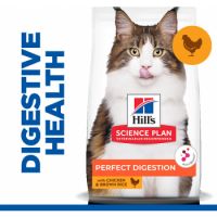 Hill’s Science Plan Perfect Digestion Adult 1+ Cat Dry Food With Chicken & Brown Rice 3kg