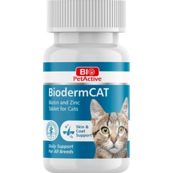 Bio PetActive Biodermcat Biotin and Zinc Tablet 100tabs 