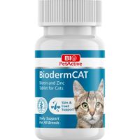 Bio PetActive Biodermcat Biotin and Zinc Tablet 100tabs