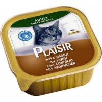 Plaisir Cats Pate Rich in Rabbit Alu-Tray 100g