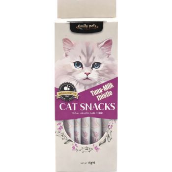  Emily Pets Liquid Snack Tuna & Milk Thistle 6x15g 