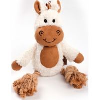 Lambswool Cuddle Knot Dog Toys Horse