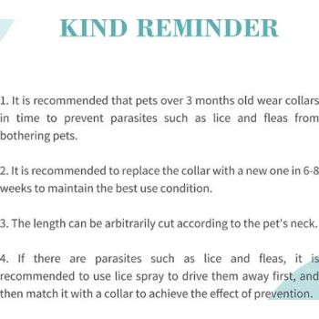  Bioline Flea and Tick Dog Collar 60cm[Flavor - Eucalyptus & Lemon] 