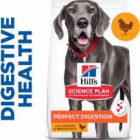 Hill’s Science Plan Perfect Digestion Large Breed Adult 1+ Dog Food With Chicken And Brown Rice 14kg