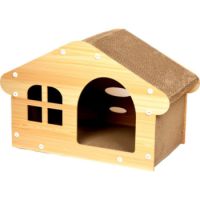 Saas Cats Scratching Board Toy House (54*35*27) 3051