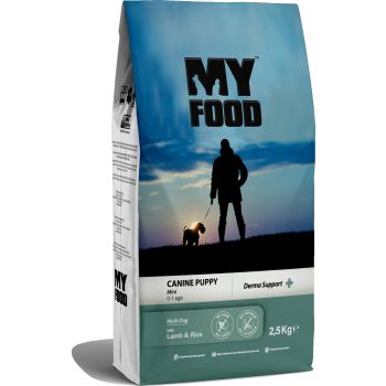  Myfood Superpremium dry food for small breed puppies with Lamb and Rice 2.5 