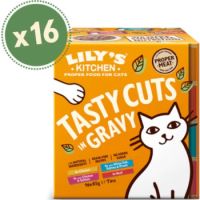 Lily's Kitchen Tasty Cuts in Gravy Mixed Multipack for Cats - 16X85G