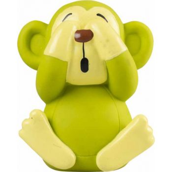  Duvo+ Latex Dog Toys Monkeys Hear/See/No Speak Mixed Colors 6.5x9.5x11.5cm  (1PCS) 