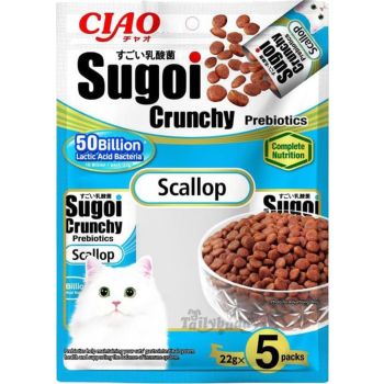  Inaba Ciao Sugoi Crunchy Scallop Flavor Plus Prebiotics 22GX5 