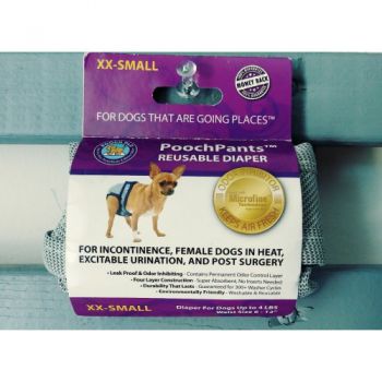  Pooch Pad POOCHPANTS DIAPER -EXTRA EXTRA SMALL 
