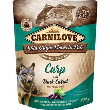  Carnilove Carp With Black Carrot For Adult Dogs (Wet Food)  300G 