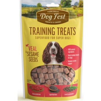  Dog Fest Training Treats Veal & Sesame Seeds 90g 