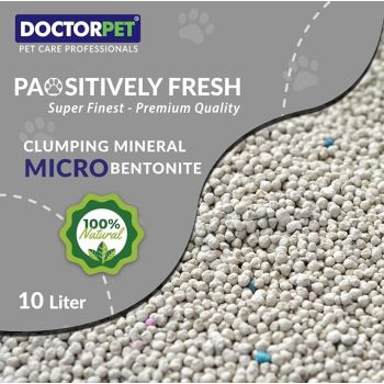  Doctor Pet Cat Litter Lavender 10L – Micro Bentonite 