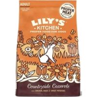 Lily's Kitchen Countryside Casserole with Chicken, Duck & Sweet Potatoes Adult Dry Dog Food - 7KG