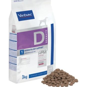  Virbac Dermatology Support for dogs Dry Food Dermatosis 3kg 