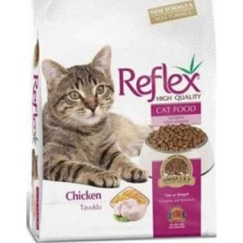  Reflex High Quality Adult Cat Food Chicken, 1.5 Kg 