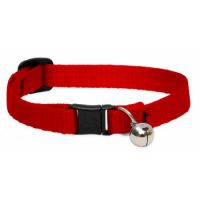 Cat Collar RED  With Bell - 1/2Basics